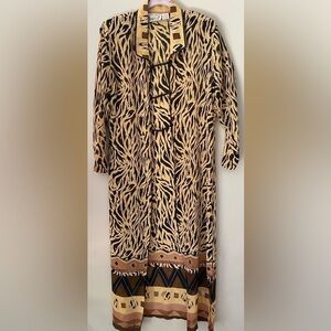 Freestyle Original Collection Leopard Print Duster M